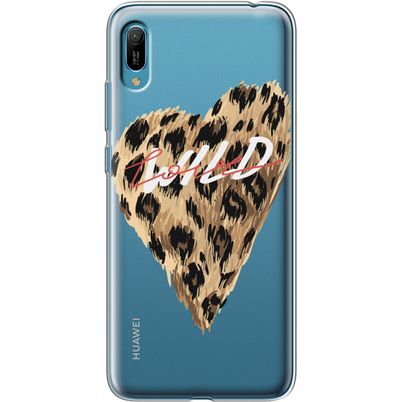 Прозрачный чехол Uprint Huawei Y6 2019 Wild Love