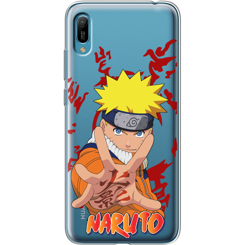 Прозрачный чехол Uprint Huawei Y6 2019 Naruto
