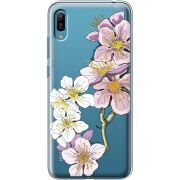Прозрачный чехол Uprint Huawei Y6 2019 Cherry Blossom