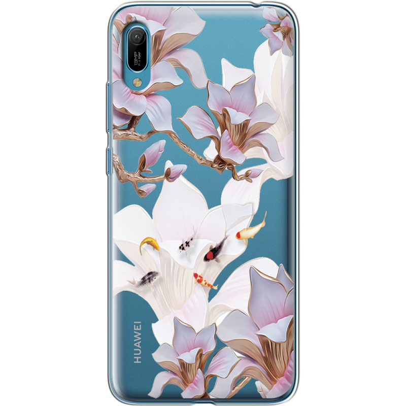 Прозрачный чехол Uprint Huawei Y6 2019 Chinese Magnolia