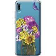 Прозрачный чехол Uprint Huawei Y6 2019 My Bouquet