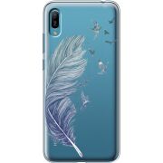 Прозрачный чехол Uprint Huawei Y6 2019 Feather