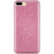 Чехол с блёстками Apple iPhone 7/8 Plus Розовый