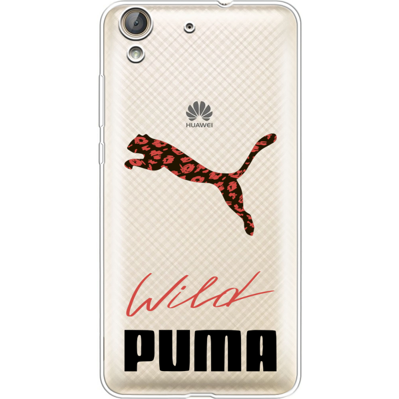 Прозрачный чехол Uprint Huawei Y6 2 Wild Cat