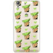 Прозрачный чехол Uprint Huawei Y6 2 Pattern Baby Yoda