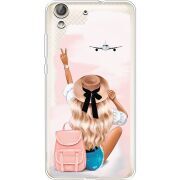 Прозрачный чехол Uprint Huawei Y6 2 Travel Girl