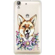 Прозрачный чехол Uprint Huawei Y6 2 Winking Fox