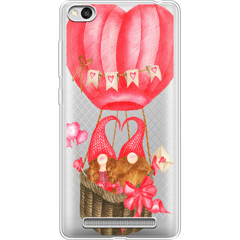 Прозрачный чехол Uprint Xiaomi Redmi 3 Valentine Dwarfs