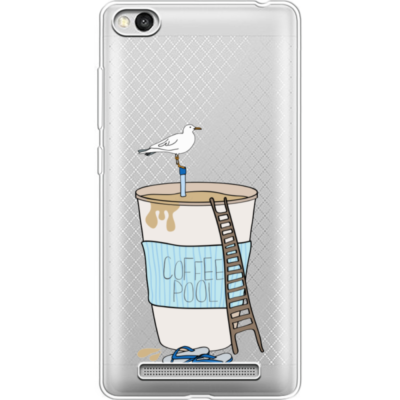 Прозрачный чехол Uprint Xiaomi Redmi 3 Segull in Cofee Pool