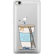Прозрачный чехол Uprint Xiaomi Redmi 3 Segull in Cofee Pool