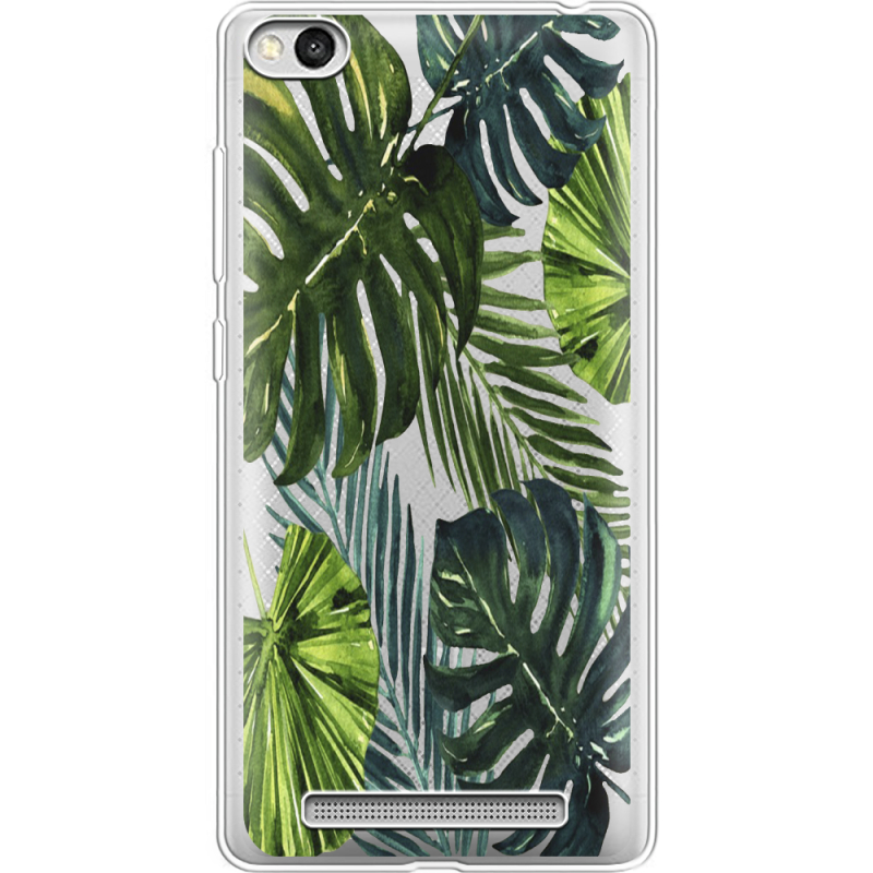 Прозрачный чехол Uprint Xiaomi Redmi 3 Palm Tree