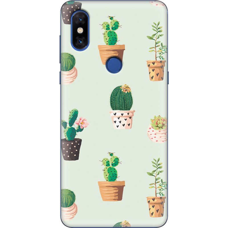 Чехол Uprint Xiaomi Mi Mix 3 L-green Cacti