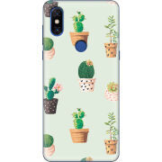 Чехол Uprint Xiaomi Mi Mix 3 L-green Cacti