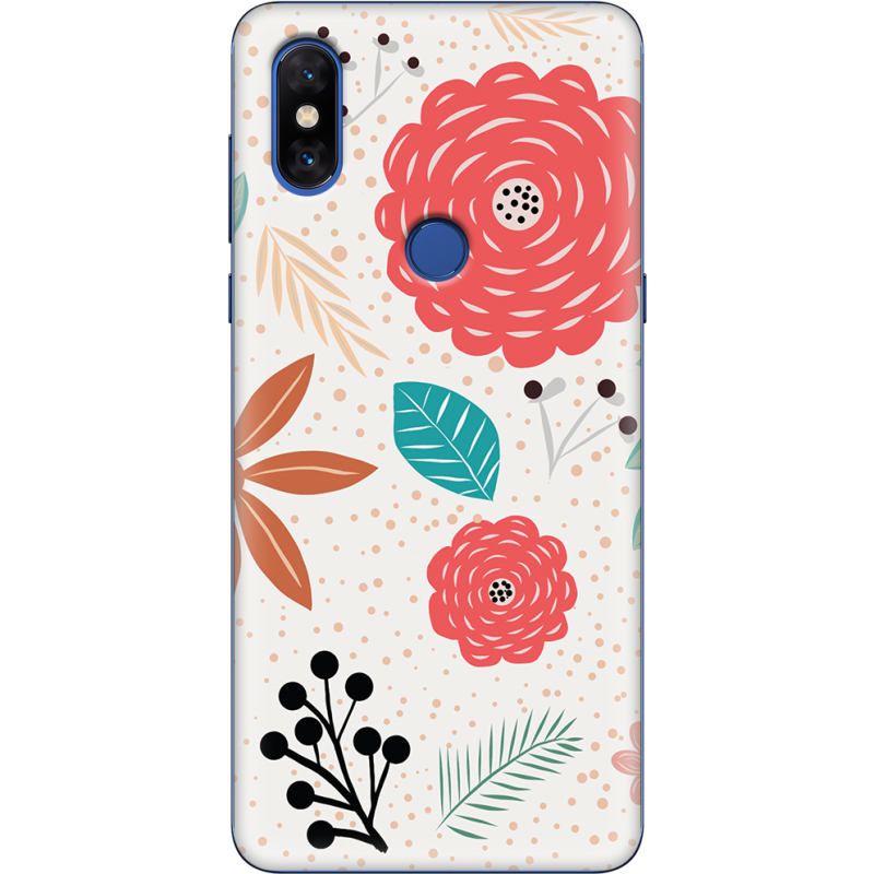 Чехол Uprint Xiaomi Mi Mix 3 Line Flowers