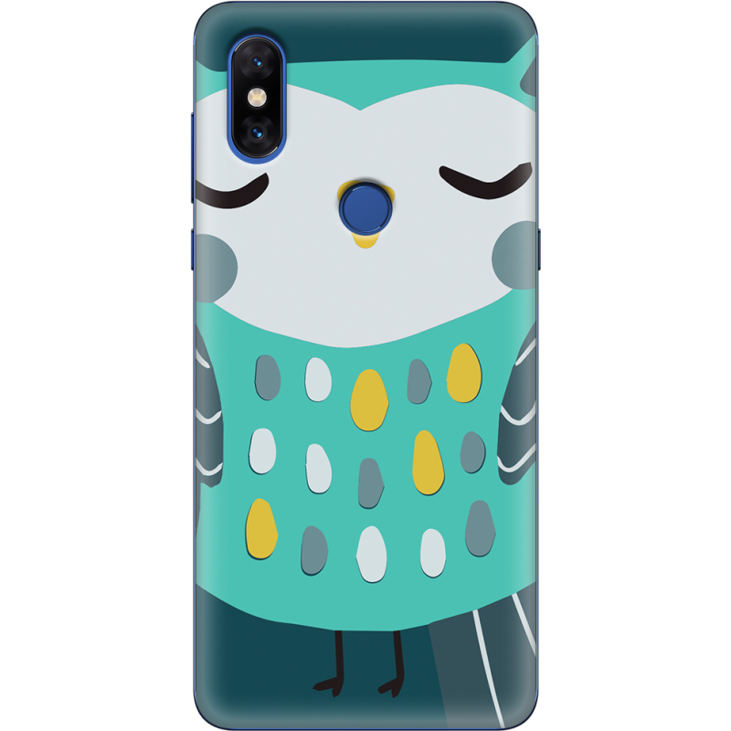 Чехол Uprint Xiaomi Mi Mix 3 Green Owl