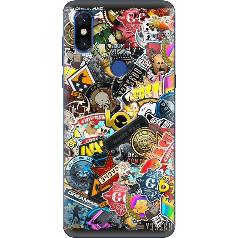 Чехол Uprint Xiaomi Mi Mix 3 CS:Go Stickerbombing