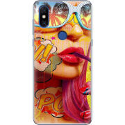 Чехол Uprint Xiaomi Mi Mix 3 Yellow Girl Pop Art