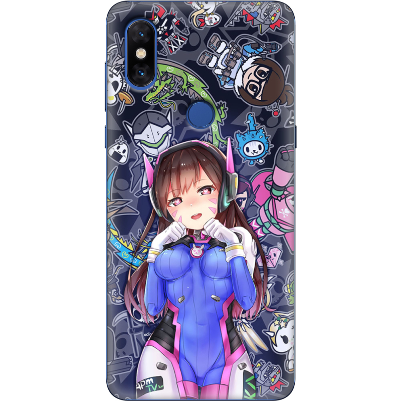 Чехол Uprint Xiaomi Mi Mix 3 Overwatch D.VA