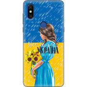 Чехол Uprint Xiaomi Mi Mix 3 Україна дівчина з букетом