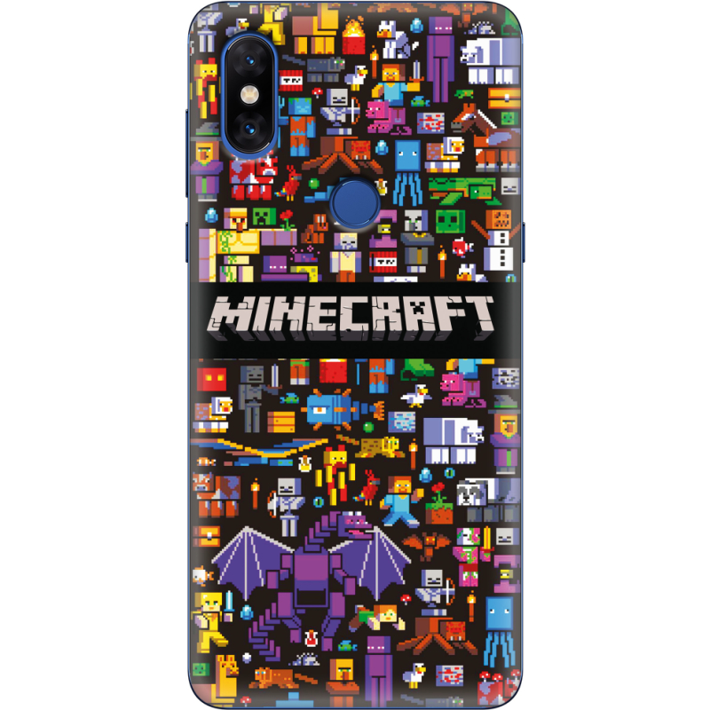 Чехол Uprint Xiaomi Mi Mix 3 Minecraft Mobbery