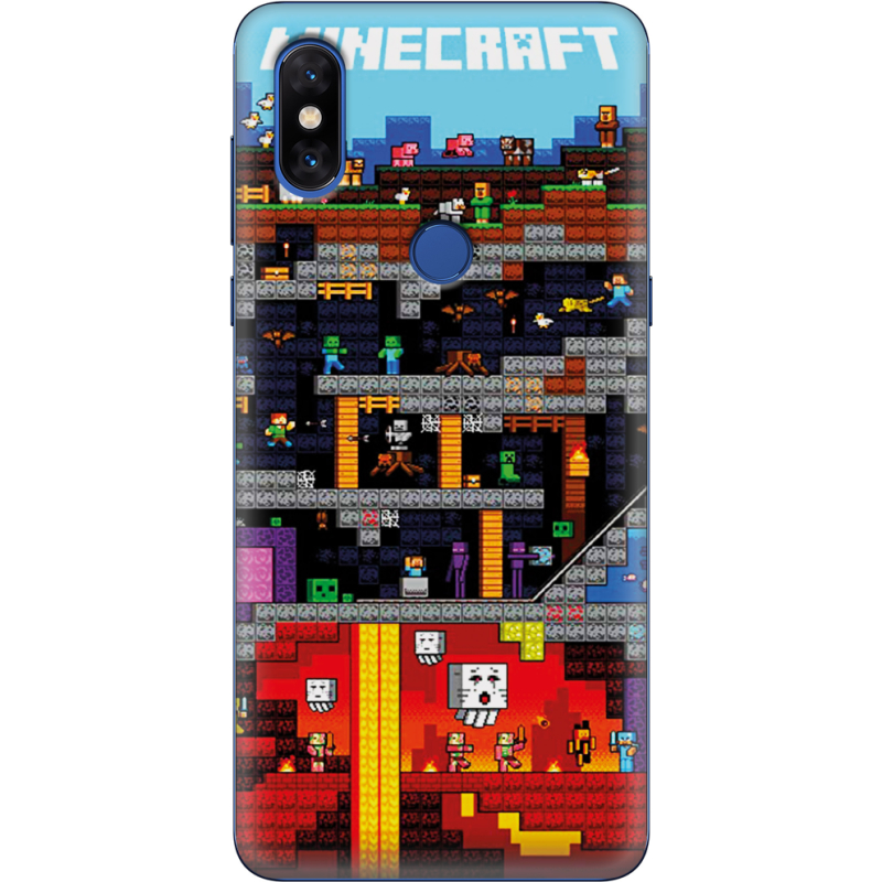 Чехол Uprint Xiaomi Mi Mix 3 Minecraft Lode Runner