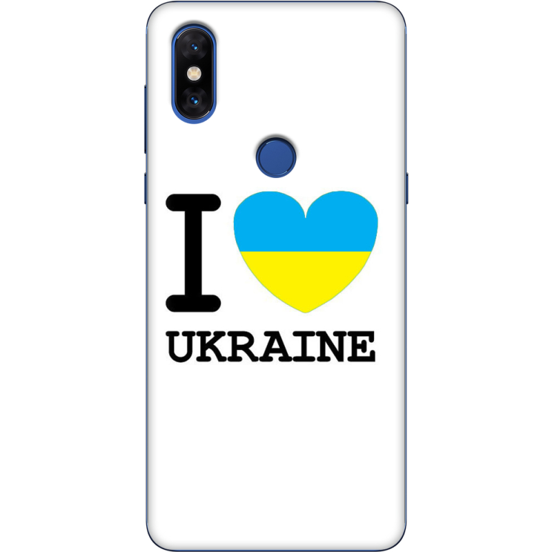 Чехол Uprint Xiaomi Mi Mix 3 I love Ukraine