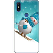 Чехол Uprint Xiaomi Mi Mix 3 Skier Snowman