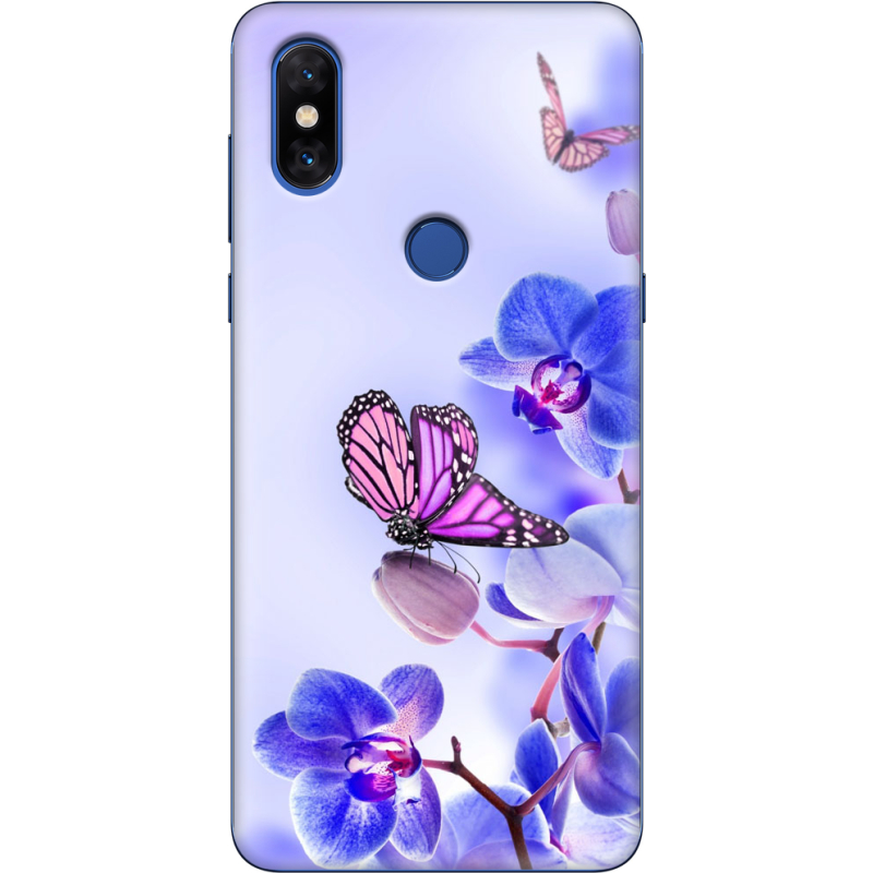 Чехол Uprint Xiaomi Mi Mix 3 Orchids and Butterflies