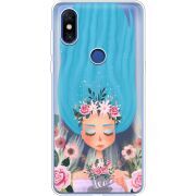 Прозрачный чехол Uprint Xiaomi Mi Mix 3 Blue Hair