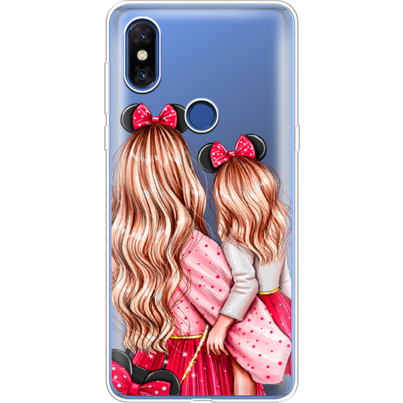 Прозрачный чехол Uprint Xiaomi Mi Mix 3 Mouse Girls