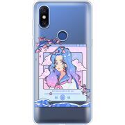 Прозрачный чехол Uprint Xiaomi Mi Mix 3 The Sakuras Will Cry For You