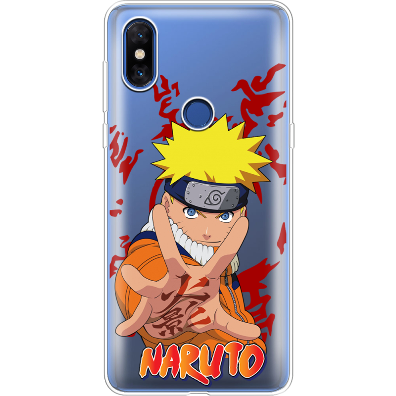 Прозрачный чехол Uprint Xiaomi Mi Mix 3 Naruto