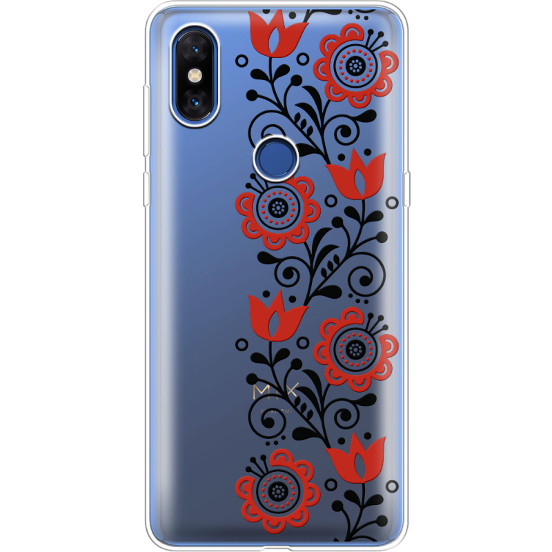 Прозрачный чехол Uprint Xiaomi Mi Mix 3 Ethno Ornament