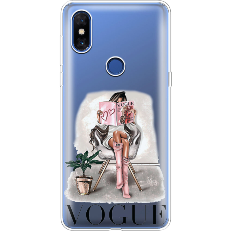 Прозрачный чехол Uprint Xiaomi Mi Mix 3 VOGUE