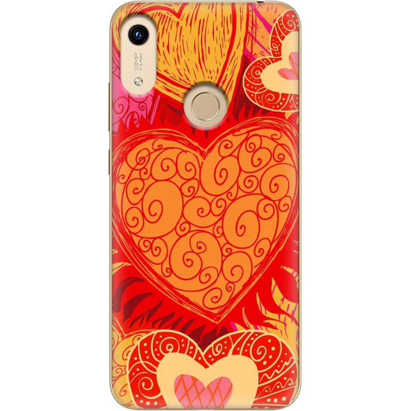 Чехол Uprint Honor 8A Warm Hearts