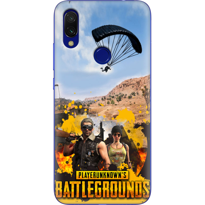 Чехол Uprint Xiaomi Redmi 7 Pubg parachute