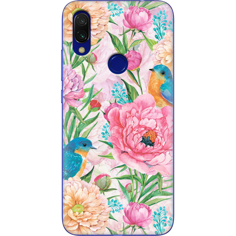 Чехол Uprint Xiaomi Redmi 7 Birds in Flowers