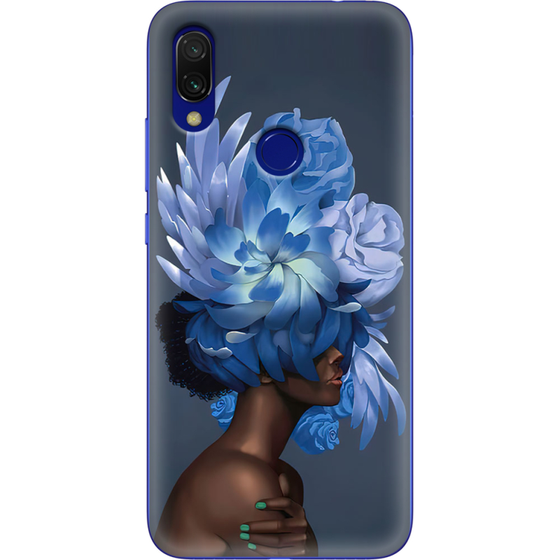 Чехол Uprint Xiaomi Redmi 7 Exquisite Blue Flowers