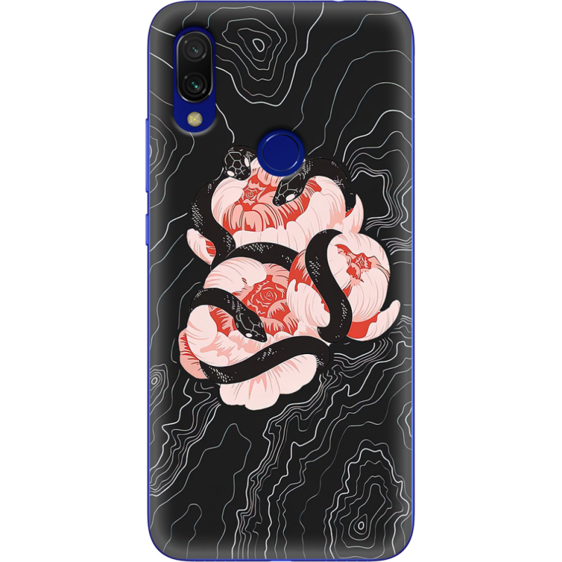 Чехол Uprint Xiaomi Redmi 7 Snake Rose