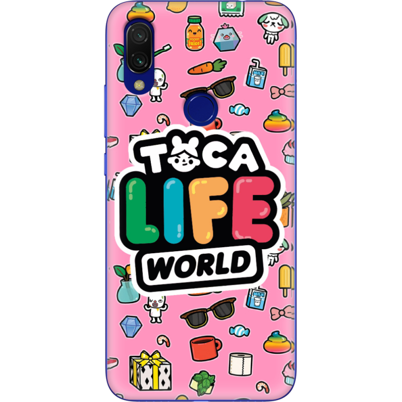 Чехол Uprint Xiaomi Redmi 7 Toca Boca Life World