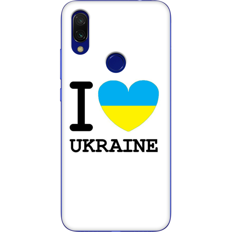 Чехол Uprint Xiaomi Redmi 7 I love Ukraine