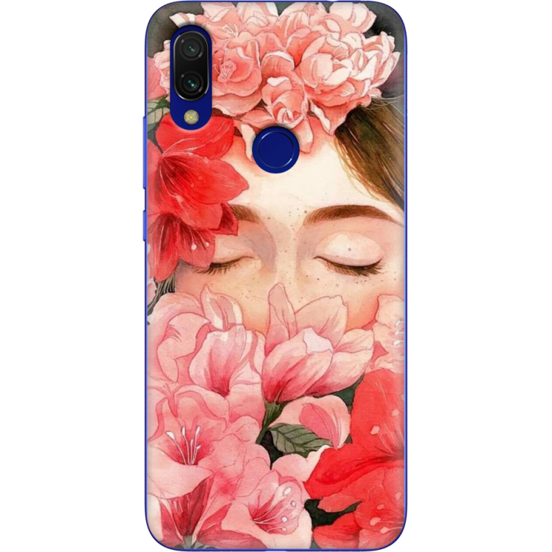 Чехол Uprint Xiaomi Redmi 7 Girl in Flowers