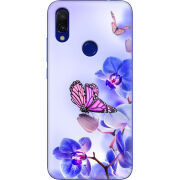 Чехол Uprint Xiaomi Redmi 7 Orchids and Butterflies