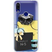 Прозрачный чехол Uprint Xiaomi Redmi 7 Fashion Pug