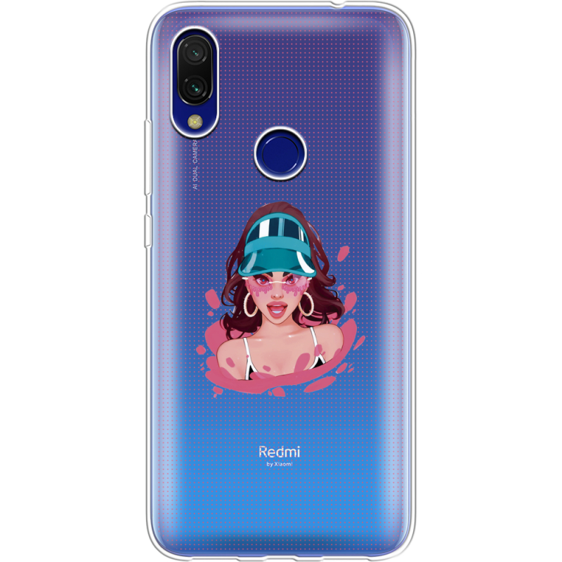 Прозрачный чехол Uprint Xiaomi Redmi 7 Selena Gomez