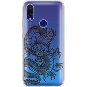 Прозрачный чехол Uprint Xiaomi Redmi 7 Chinese Dragon