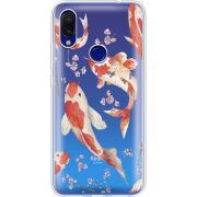 Прозрачный чехол Uprint Xiaomi Redmi 7 Japanese Koi Fish