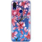 Прозрачный чехол Uprint Xiaomi Redmi 7 Pink Magnolia