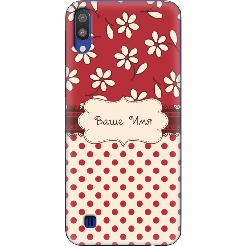 Чехол Uprint Samsung M105 Galaxy M10 Именной Polka Dots