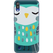 Чехол Uprint Samsung M105 Galaxy M10 Green Owl